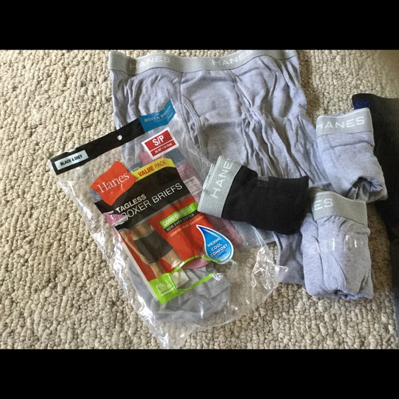 New Hanes boxer briefs size small 7 pair wicking - Picture 5 of 6